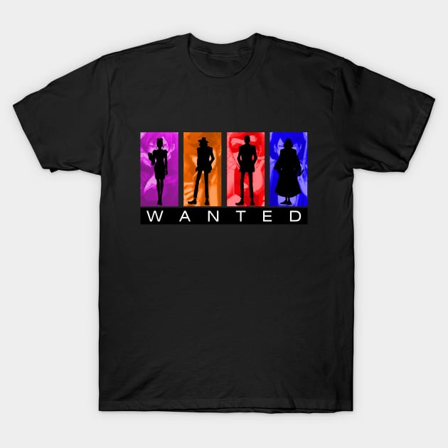 Wanted Lupin Gang T-Shirt by AlexKramer